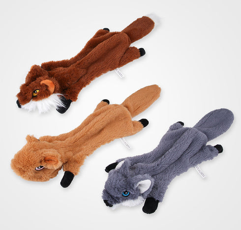Squeaky Plush Dog Chew Toy